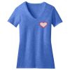 Women's Perfect Blend ® CVC V Neck Tee Thumbnail