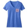 Women's Perfect Blend ® CVC V Neck Tee Thumbnail