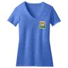 Women's Perfect Blend ® CVC V Neck Tee Thumbnail