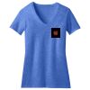 Women's Perfect Blend ® CVC V Neck Tee Thumbnail