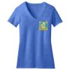 Women's Perfect Blend ® CVC V Neck Tee Thumbnail