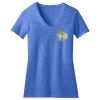 Women's Perfect Blend ® CVC V Neck Tee Thumbnail
