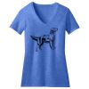 Women's Perfect Blend ® CVC V Neck Tee Thumbnail