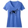Women's Perfect Blend ® CVC V Neck Tee Thumbnail