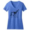 Women's Perfect Blend ® CVC V Neck Tee Thumbnail