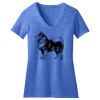 Women's Perfect Blend ® CVC V Neck Tee Thumbnail