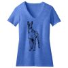 Women's Perfect Blend ® CVC V Neck Tee Thumbnail