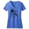 Women's Perfect Blend ® CVC V Neck Tee Thumbnail