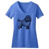 Women's Perfect Blend ® CVC V Neck Tee Thumbnail
