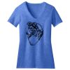 Women's Perfect Blend ® CVC V Neck Tee Thumbnail