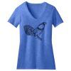 Women's Perfect Blend ® CVC V Neck Tee Thumbnail