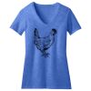 Women's Perfect Blend ® CVC V Neck Tee Thumbnail