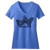 Women's Perfect Blend ® CVC V Neck Tee Thumbnail