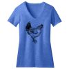 Women's Perfect Blend ® CVC V Neck Tee Thumbnail