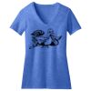 Women's Perfect Blend ® CVC V Neck Tee Thumbnail