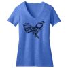Women's Perfect Blend ® CVC V Neck Tee Thumbnail
