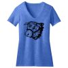 Women's Perfect Blend ® CVC V Neck Tee Thumbnail