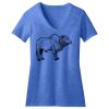 Women's Perfect Blend ® CVC V Neck Tee Thumbnail