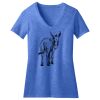 Women's Perfect Blend ® CVC V Neck Tee Thumbnail