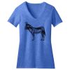 Women's Perfect Blend ® CVC V Neck Tee Thumbnail
