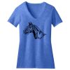 Women's Perfect Blend ® CVC V Neck Tee Thumbnail