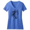 Women's Perfect Blend ® CVC V Neck Tee Thumbnail