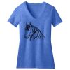 Women's Perfect Blend ® CVC V Neck Tee Thumbnail