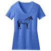 Women's Perfect Blend ® CVC V Neck Tee Thumbnail