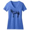 Women's Perfect Blend ® CVC V Neck Tee Thumbnail