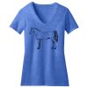 Women's Perfect Blend ® CVC V Neck Tee Thumbnail