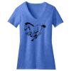Women's Perfect Blend ® CVC V Neck Tee Thumbnail