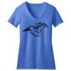 Women's Perfect Blend ® CVC V Neck Tee Thumbnail