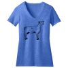 Women's Perfect Blend ® CVC V Neck Tee Thumbnail