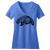 Women's Perfect Blend ® CVC V Neck Tee Thumbnail