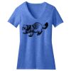 Women's Perfect Blend ® CVC V Neck Tee Thumbnail