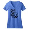 Women's Perfect Blend ® CVC V Neck Tee Thumbnail