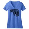 Women's Perfect Blend ® CVC V Neck Tee Thumbnail