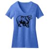 Women's Perfect Blend ® CVC V Neck Tee Thumbnail