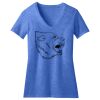 Women's Perfect Blend ® CVC V Neck Tee Thumbnail