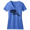 Women's Perfect Blend ® CVC V Neck Tee Thumbnail