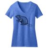 Women's Perfect Blend ® CVC V Neck Tee Thumbnail