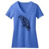 Women's Perfect Blend ® CVC V Neck Tee Thumbnail