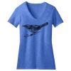 Women's Perfect Blend ® CVC V Neck Tee Thumbnail
