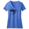 Women's Perfect Blend ® CVC V Neck Tee Thumbnail