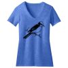 Women's Perfect Blend ® CVC V Neck Tee Thumbnail