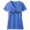 Women's Perfect Blend ® CVC V Neck Tee Thumbnail