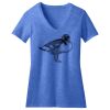 Women's Perfect Blend ® CVC V Neck Tee Thumbnail