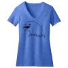 Women's Perfect Blend ® CVC V Neck Tee Thumbnail
