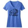 Women's Perfect Blend ® CVC V Neck Tee Thumbnail