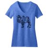 Women's Perfect Blend ® CVC V Neck Tee Thumbnail